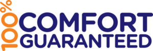 100% comfort logo