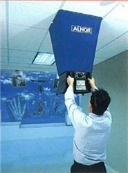 man holding item