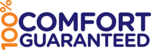 100% comfort logo