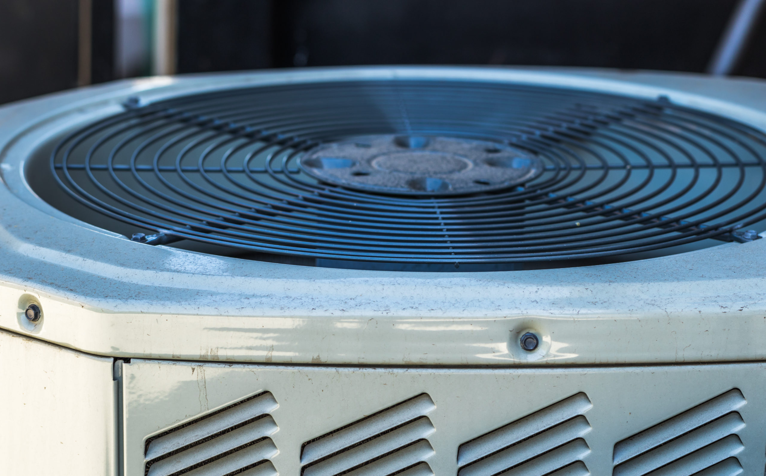 top of an ac unit